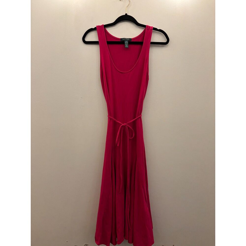 Lauren Ralph Lauren Women's Size Small Fuschia Dress